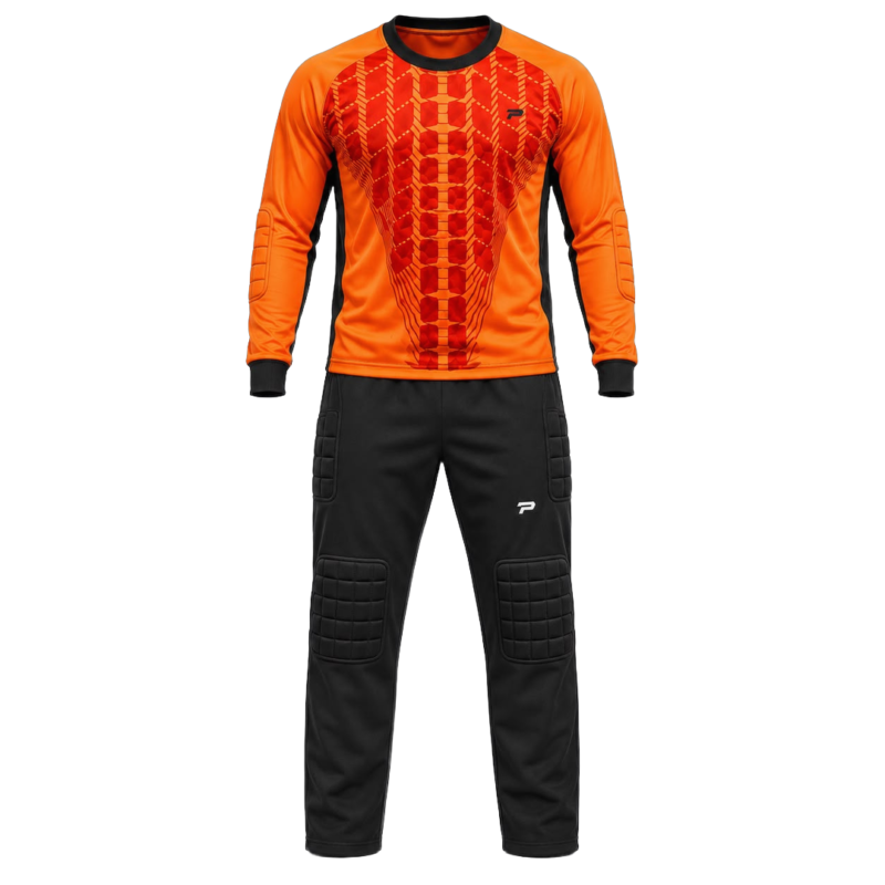 PROFIT Padded Goalkeeper Set - Orange-Black
