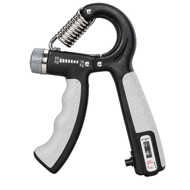 Adjustable Hand Grip Strengthener with Counter – 10–60 kg