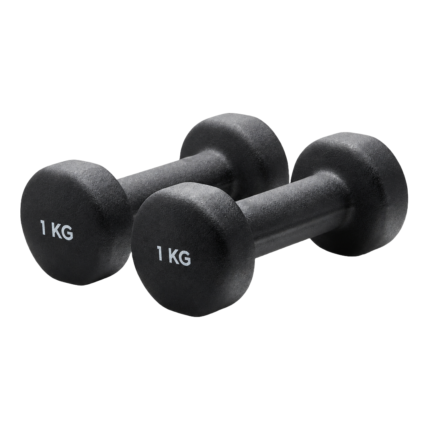 Coated Dumbbells - Black