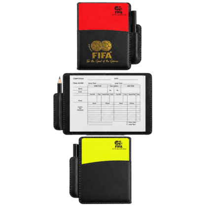 Football Referee Card Wallet Set