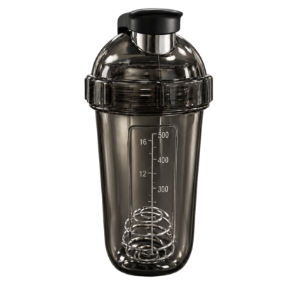Protein Shaker Bottle with Mixing Ball – 500ML