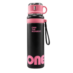 Sports Bottle – 1000ML - Black & White
