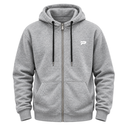 PROFIT Full-Zip Hoodie - Grey