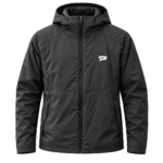 PROFIT Men’s Hooded Full-Zip Jacket - Black