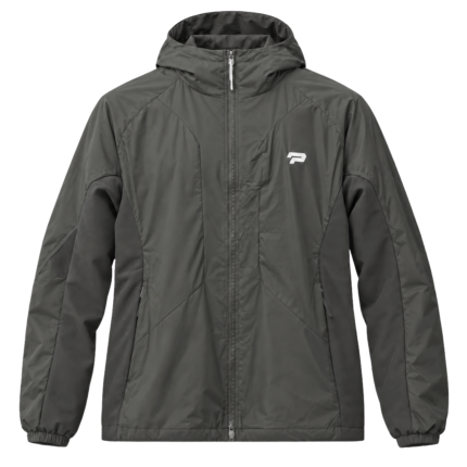 PROFIT Men’s Hooded Zip-Up Jacket - Charcoal Grey