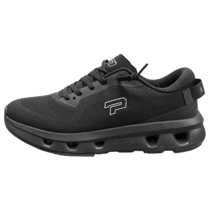 PROFIT Open-Sole Knit Sneakers - Black/Cream