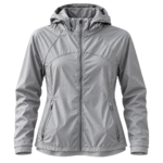 PROFIT Women’s Hooded Windbreaker Jacket - Grey