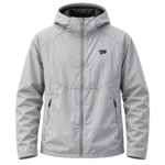 PROFIT Men’s Hooded Full-Zip Jacket - Light Grey