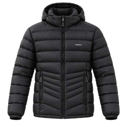 PROFIT Men’s Hooded Puffer Jacket - Slate Navy