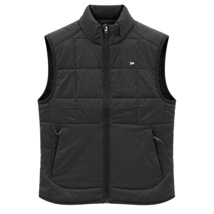 PROFIT Men’s Quilted Padded Vest - Charcoal Black